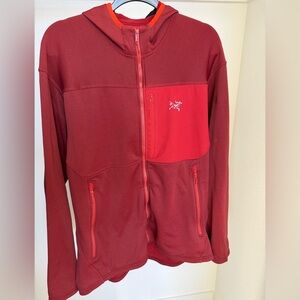 Arc'teryx Red Men's Zip Up